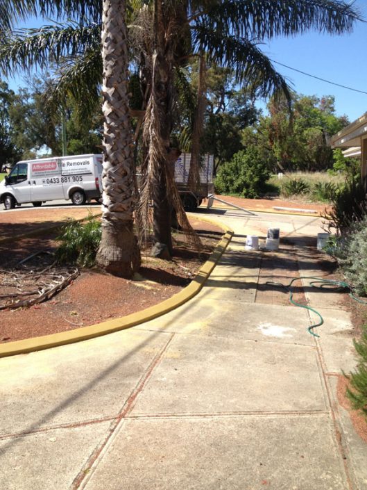 concrete edging for garden