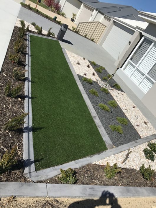 garden concrete edging Perth
