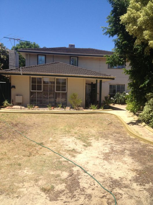 garden concrete edging Perth